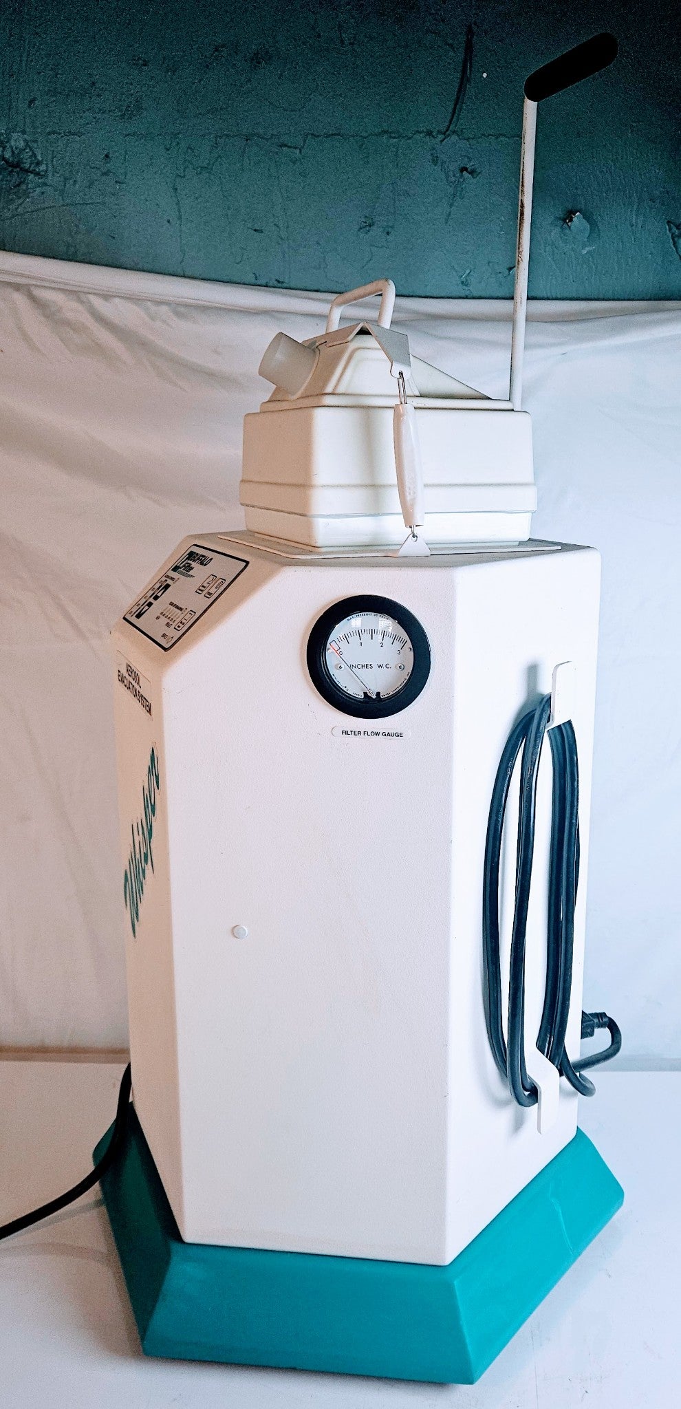 120DAYWARRANTY BUFFALO WHISPER 333592 AEROSOL FUME EVACUATION MACHINE WATCHVIDEO