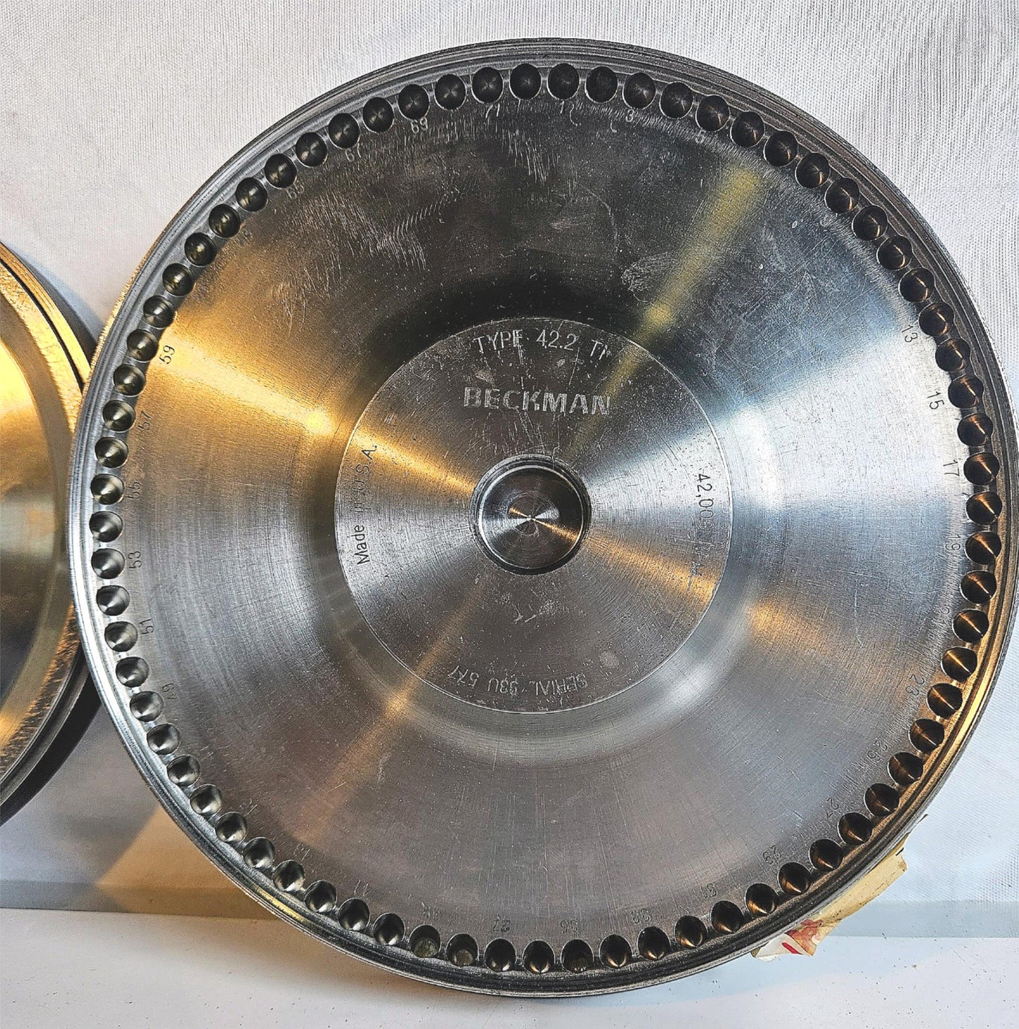 90-DAY-WARRANTY RARE BECKMAN TYPE 42.2 Ti ROTOR H R S ULTRACENTRIFUGEs FREESHIP