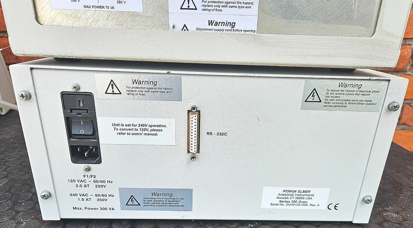 PERKIN ELMER 200 PELTIER TRAY ASSEMBLY LC AUTOSAMPLER COLUMN OVEN DIONEX GS50