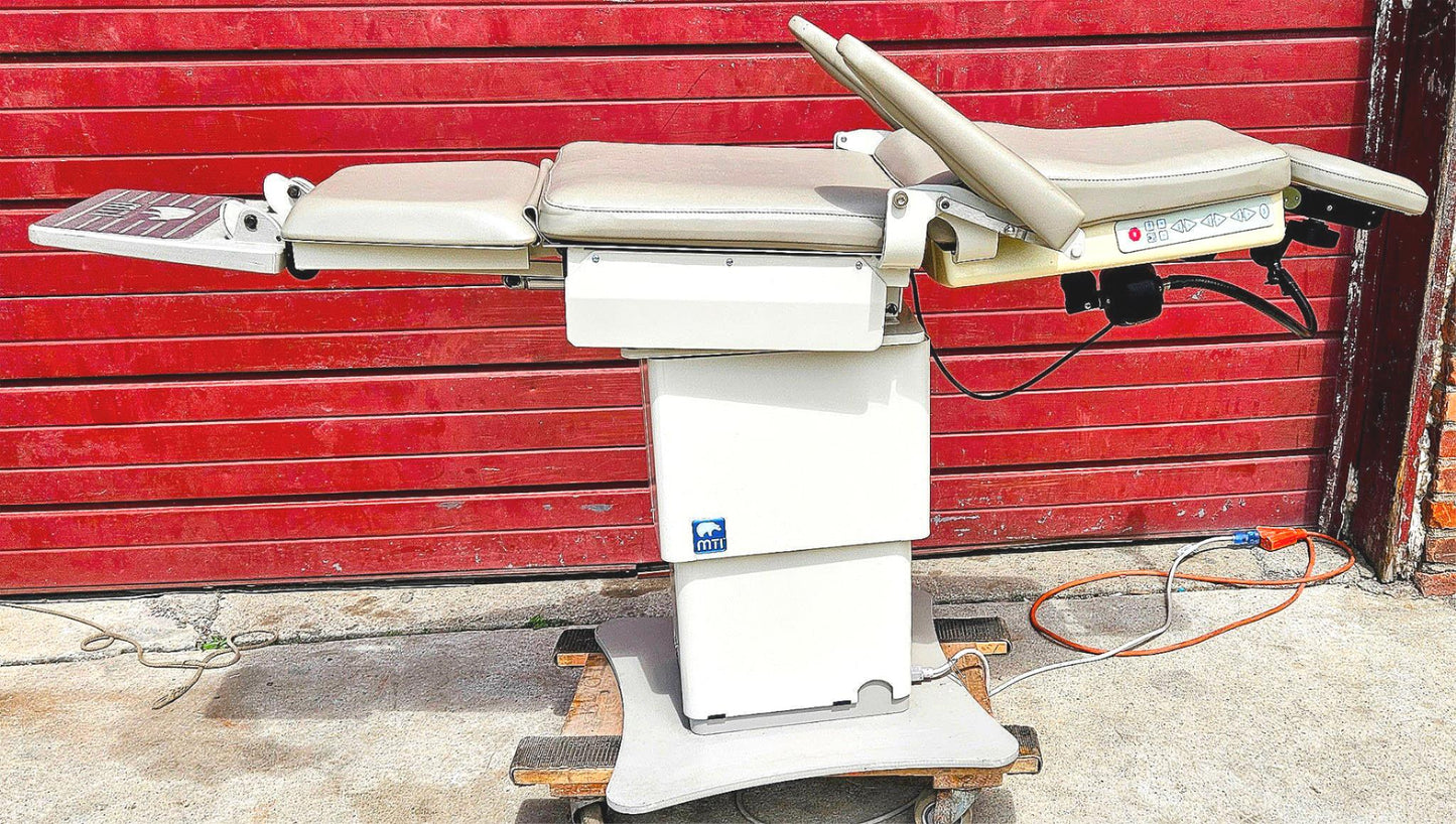 120-DAY-WARRANTY MTI® 424-115 PROCEDURE POWER CHAIR & LIGHT WATCH VIDEO FREESHIP