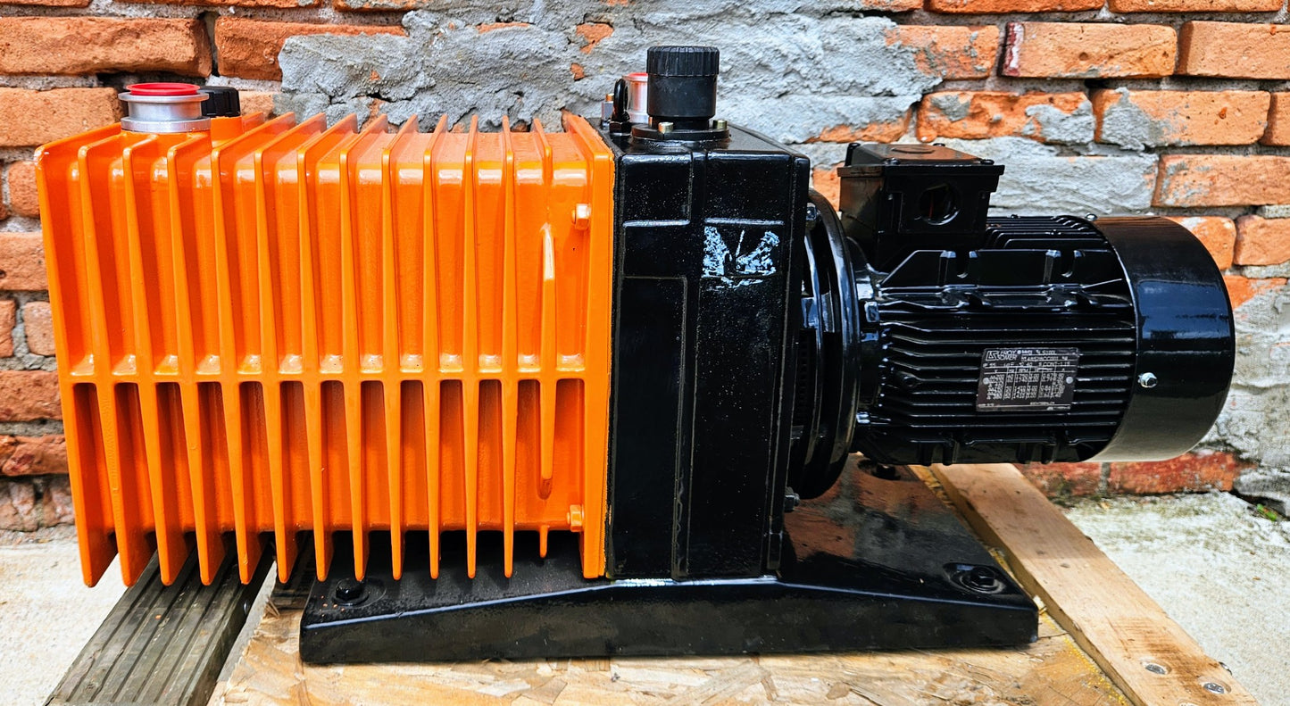 120-DAY-WARRANTY REBUILT PFEIFFER ADIXEN ALCATEL® 2063 ROTARY VANE VACCUM PUMP