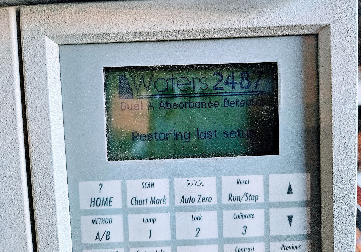 WARRANTY WATERS 2487 DUAL ABSORBANCE FREESHIP