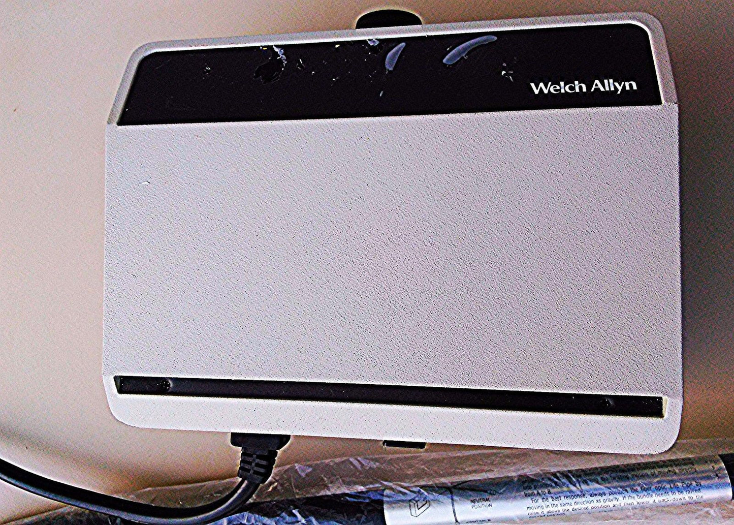 WELCH ALLYN 48830 EXAM LITE BOX TUBE 48200 LIGHT PIPE HALLOGE FIBER OPTIC SOURCE