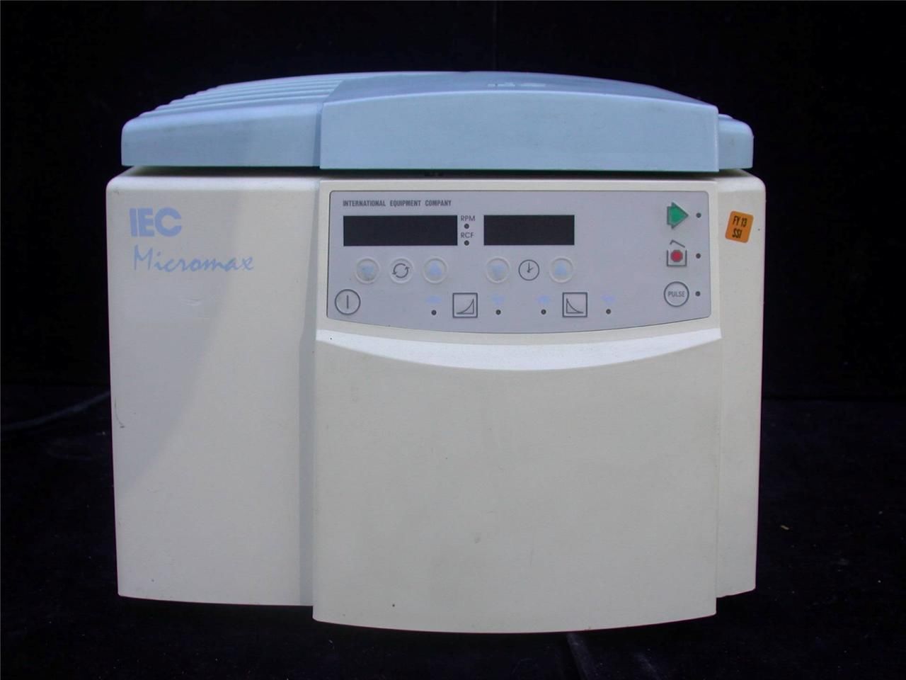 IEC Micromax Centrifuge Microfuge Microcentrifuge with ROTOR