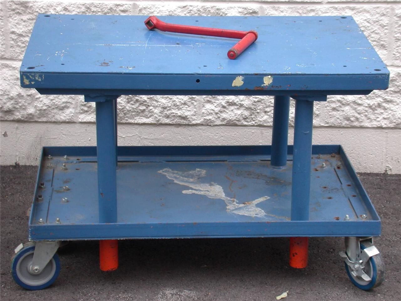 WELDING SHOP TOOL LIFT HI LO LIFTING TABLE 24" LOW 42.5" HIGH 36"Wide x 24" Deep
