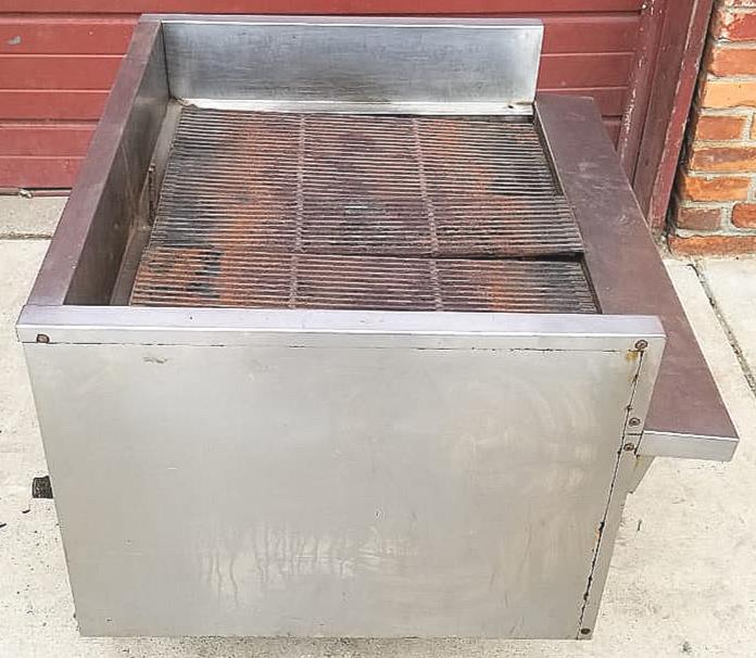 36"wide x 30"deep x 20" high NATURAL GAS HEAVYDUTY CHARBROILER FREE SHIPPING