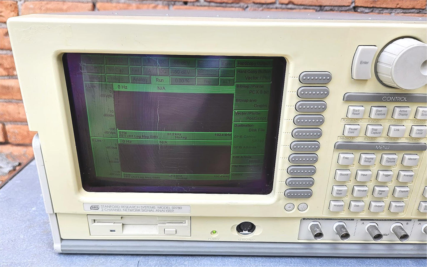 100%WARRANTY STANFORD RESEARCH SYSTEMS SR780 SIGNAL ANALYZER FREESHIP WATCHVIDEO