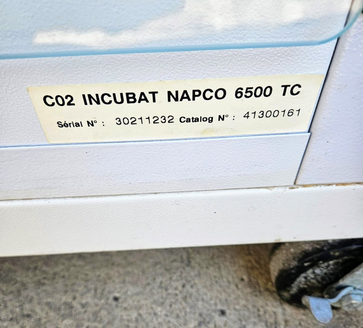REFURBISHED JOUAN NAPCO 6500TC CO2 INCUBATOR 3RACKS & WHEELS FREESHIP WATCHVIDE0