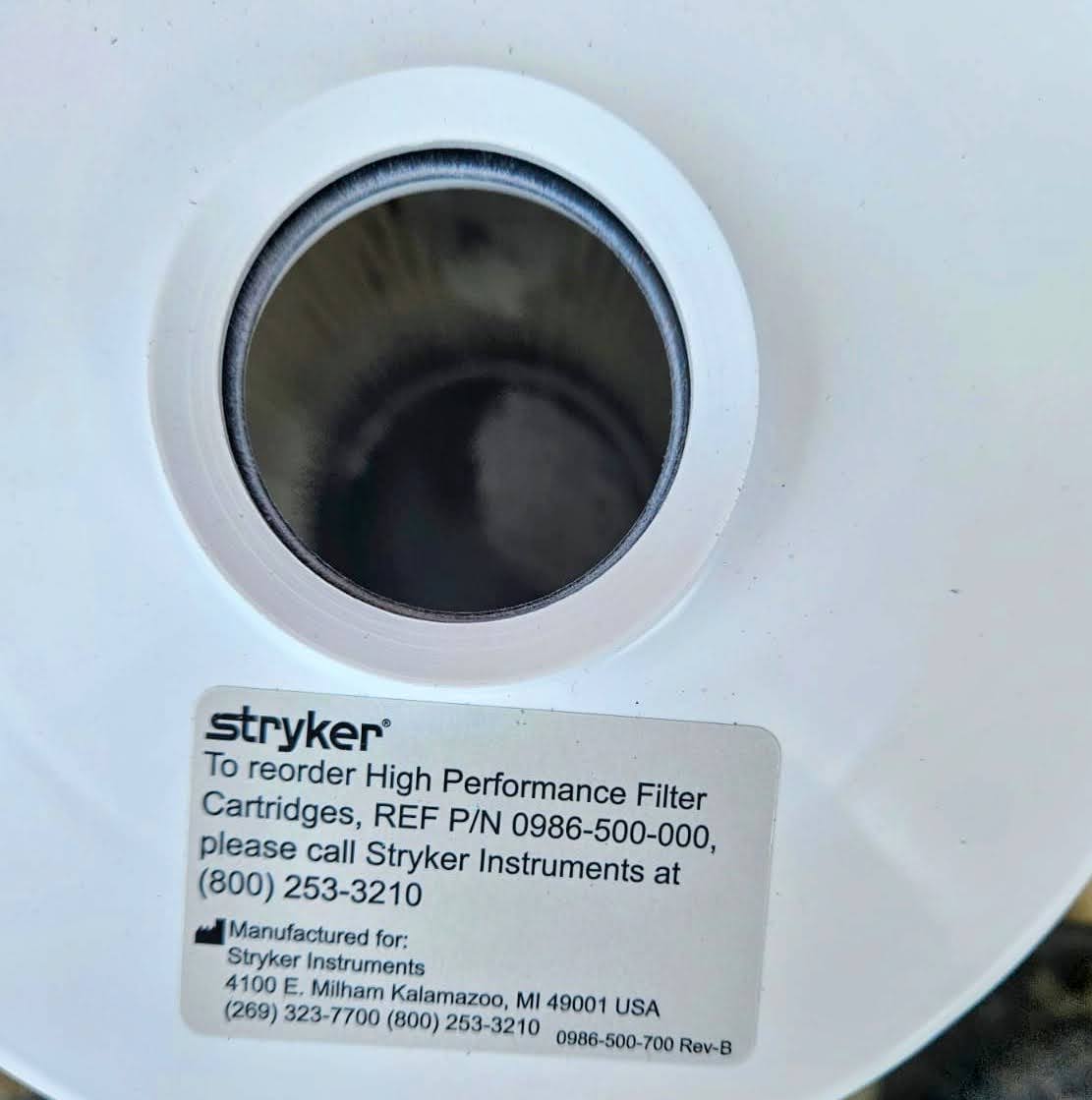 120DAYWARRANTY STRYKER 940 CAST OSCILLATING SAW and 986 MOBILE STAND WATCH-VIDEO