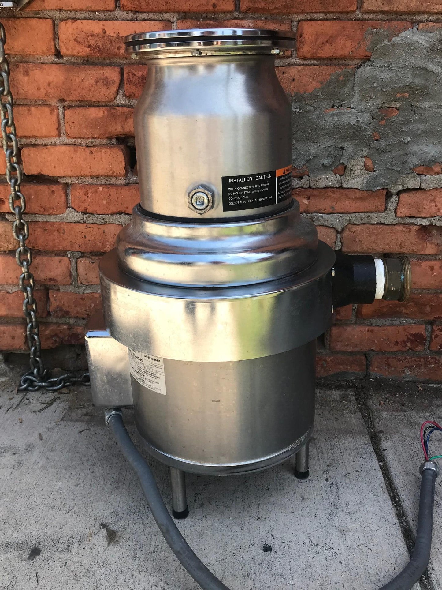WASTE XPRESS INSINKERATOR DISPOSAL CONTROL CENTER WX101A-3 FOOD REDUCTION SYSTEM