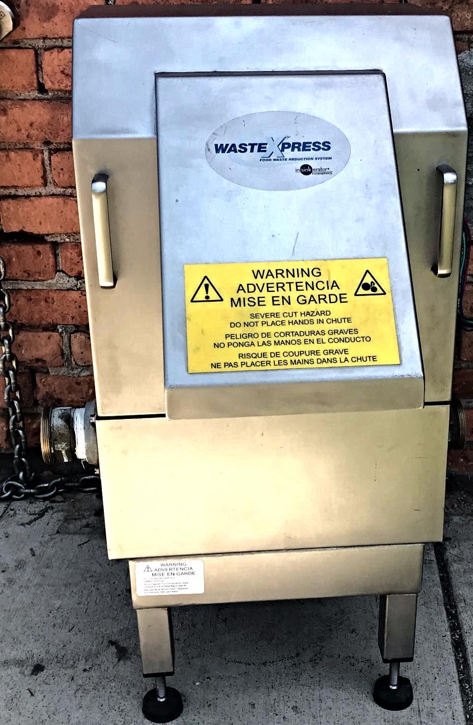 WASTE XPRESS INSINKERATOR DISPOSAL CONTROL CENTER WX101A-3 FOOD REDUCTION SYSTEM