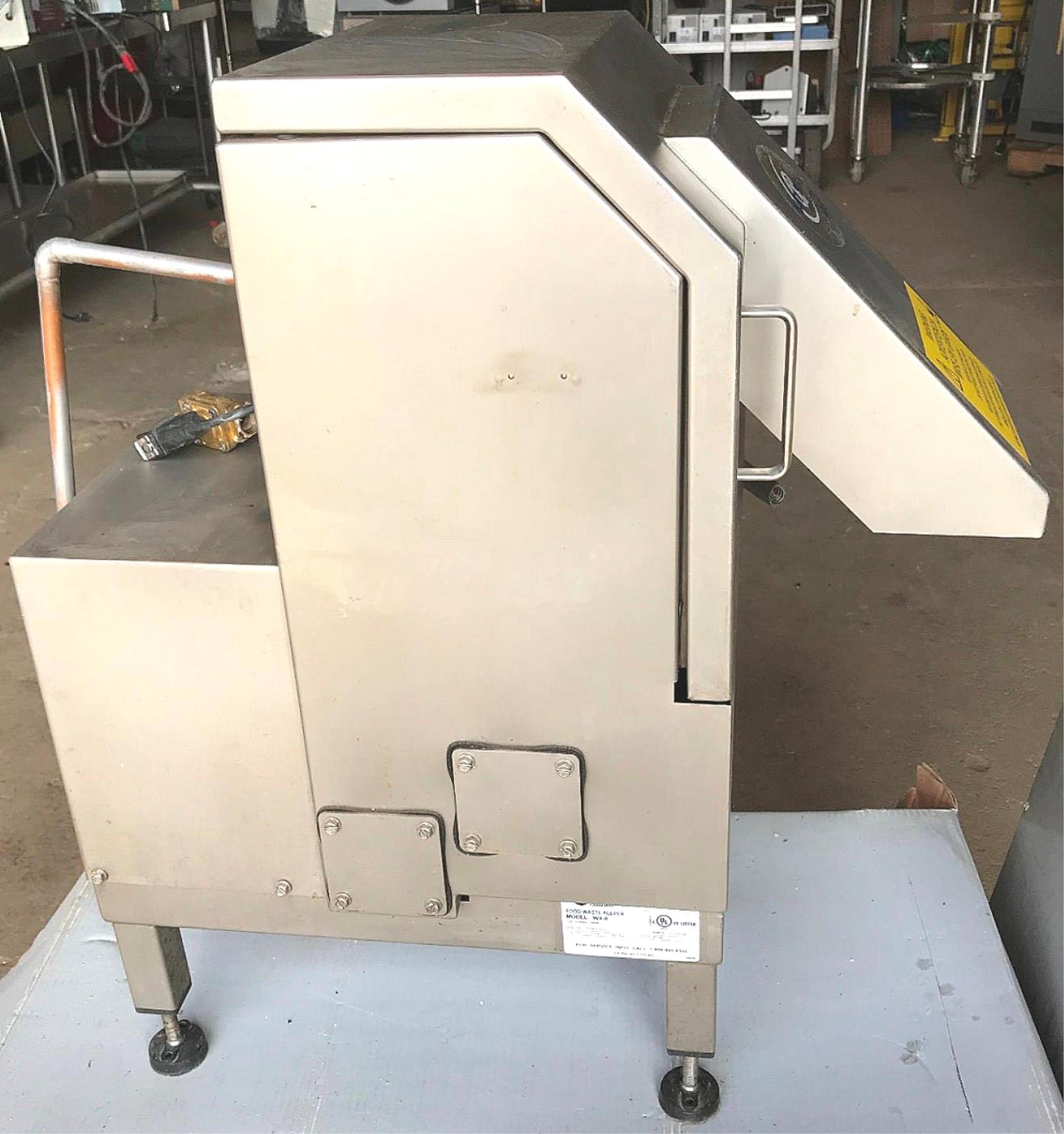 WASTEXPRESS WX-8 INSINKERATOR FOOD WASTE REDUCTION PULPER MACHIN 3PHASE FREESHIP