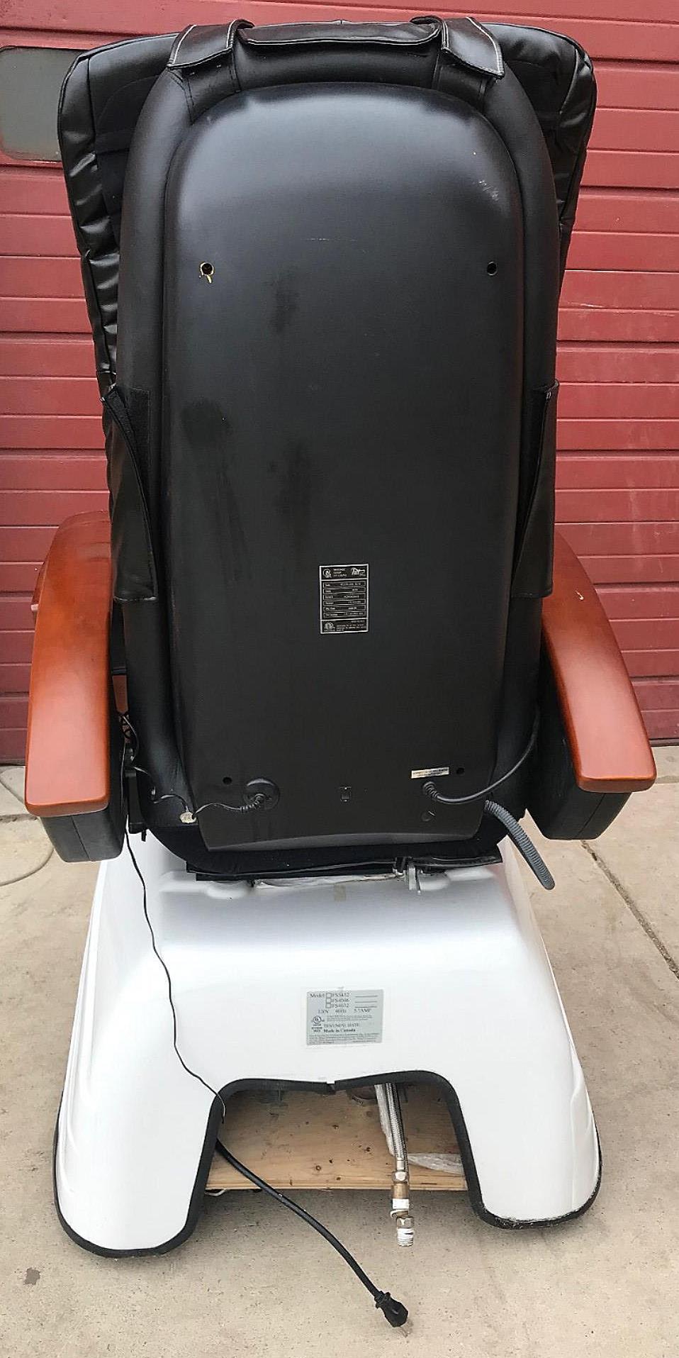 4 PEDICURE SPA STATION HYDRAULIC CHAIRS MASSAGE FOOT BEAUTY SALON SET WATCHVIDEO