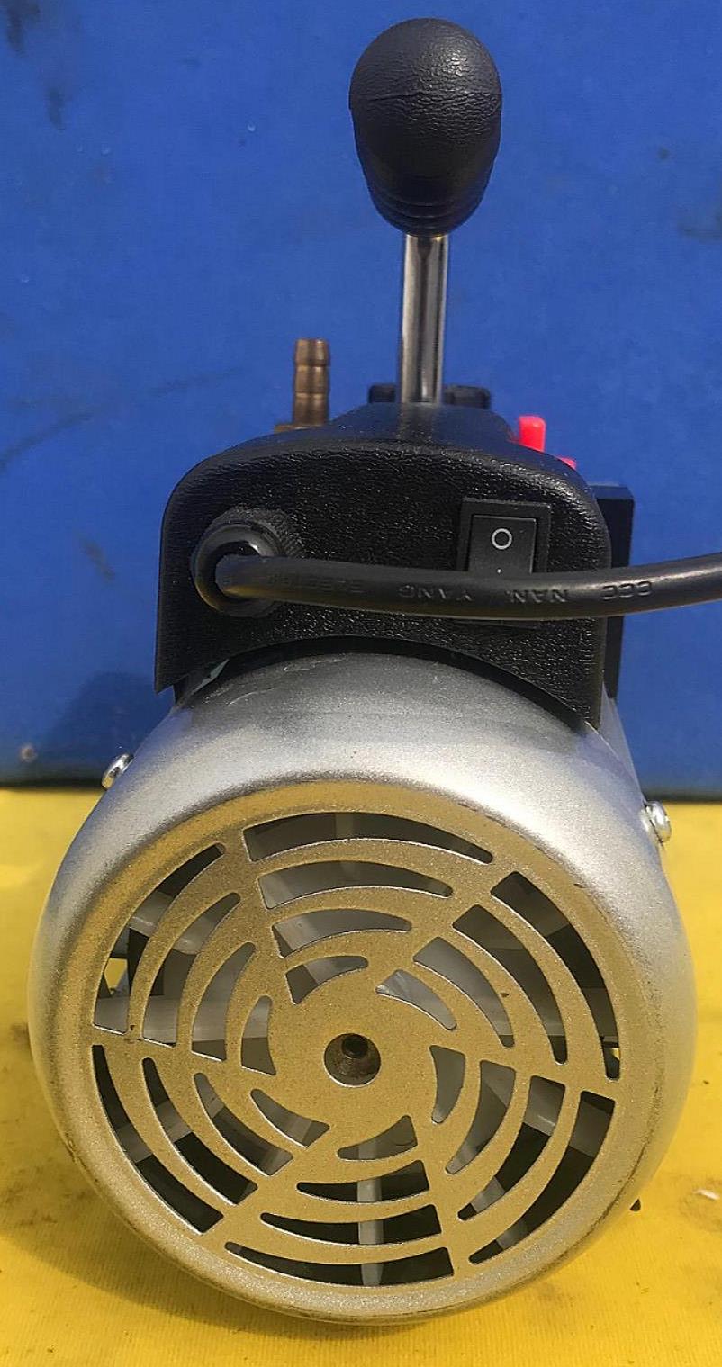 HFS TW-1A 2 CFM SINGLE STAGE ROTARY VANE VACUUM PUMP FREE SHIPPING WATCH VIDEO