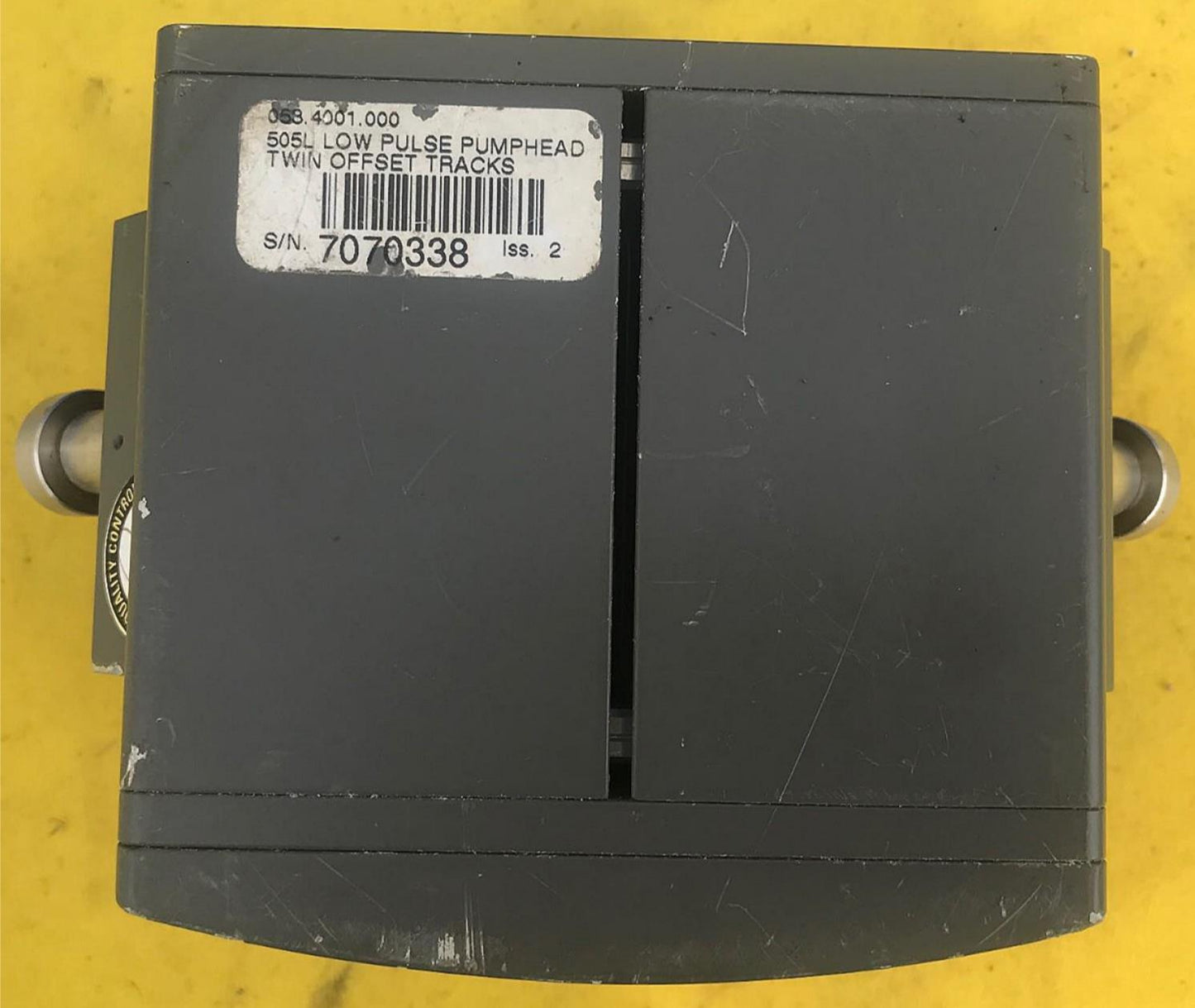 WATSON MARLOW 058.4001.000 505L LOW PULSE PUMP HEAD TWIN OFFSET TRACKS FREE SHIP