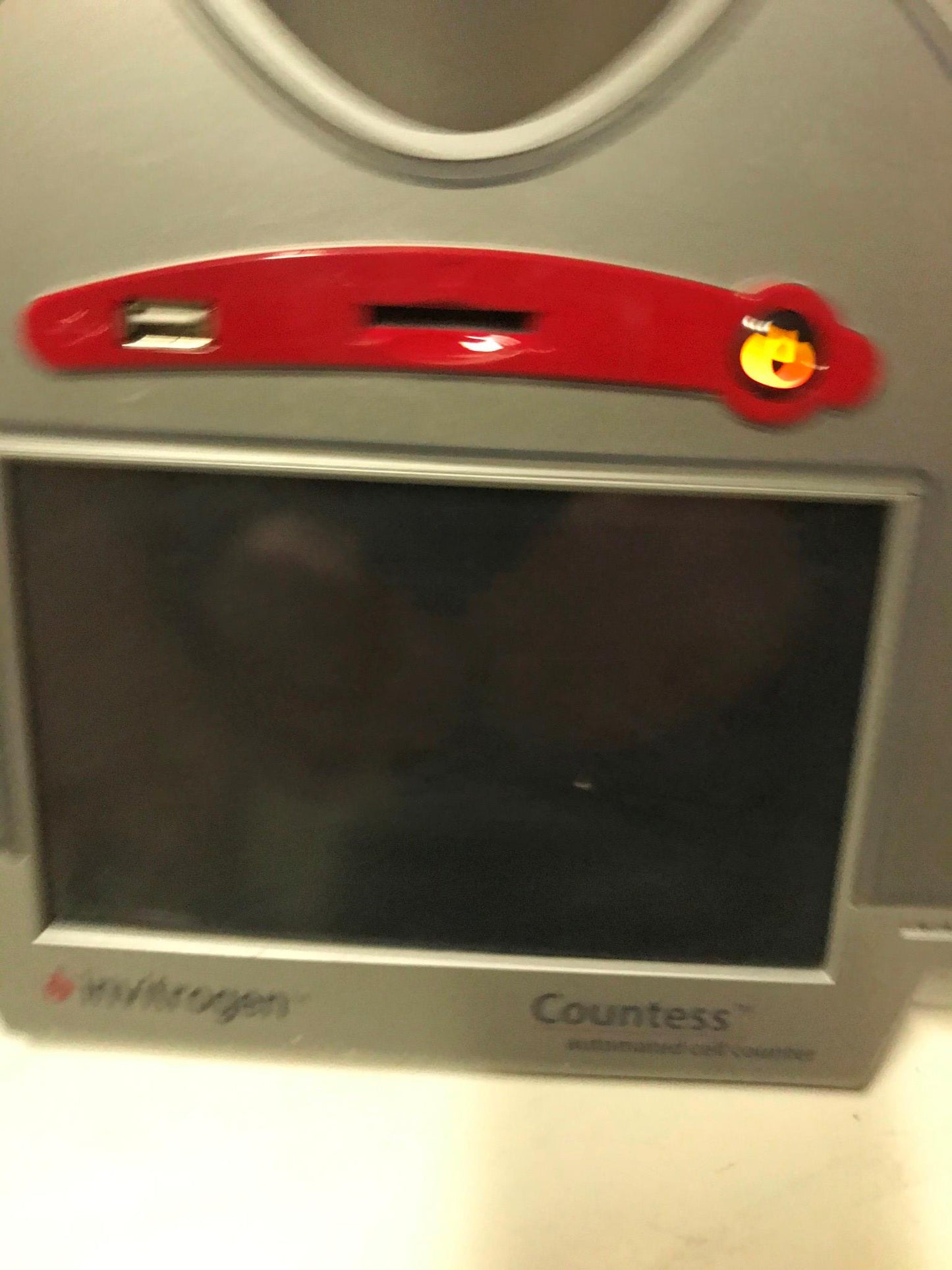 INVITROGEN COUNTESS CAT 10227 CELL COUNTER 90DAYWARRANTY 100%PERFECT WATCH VIDEO