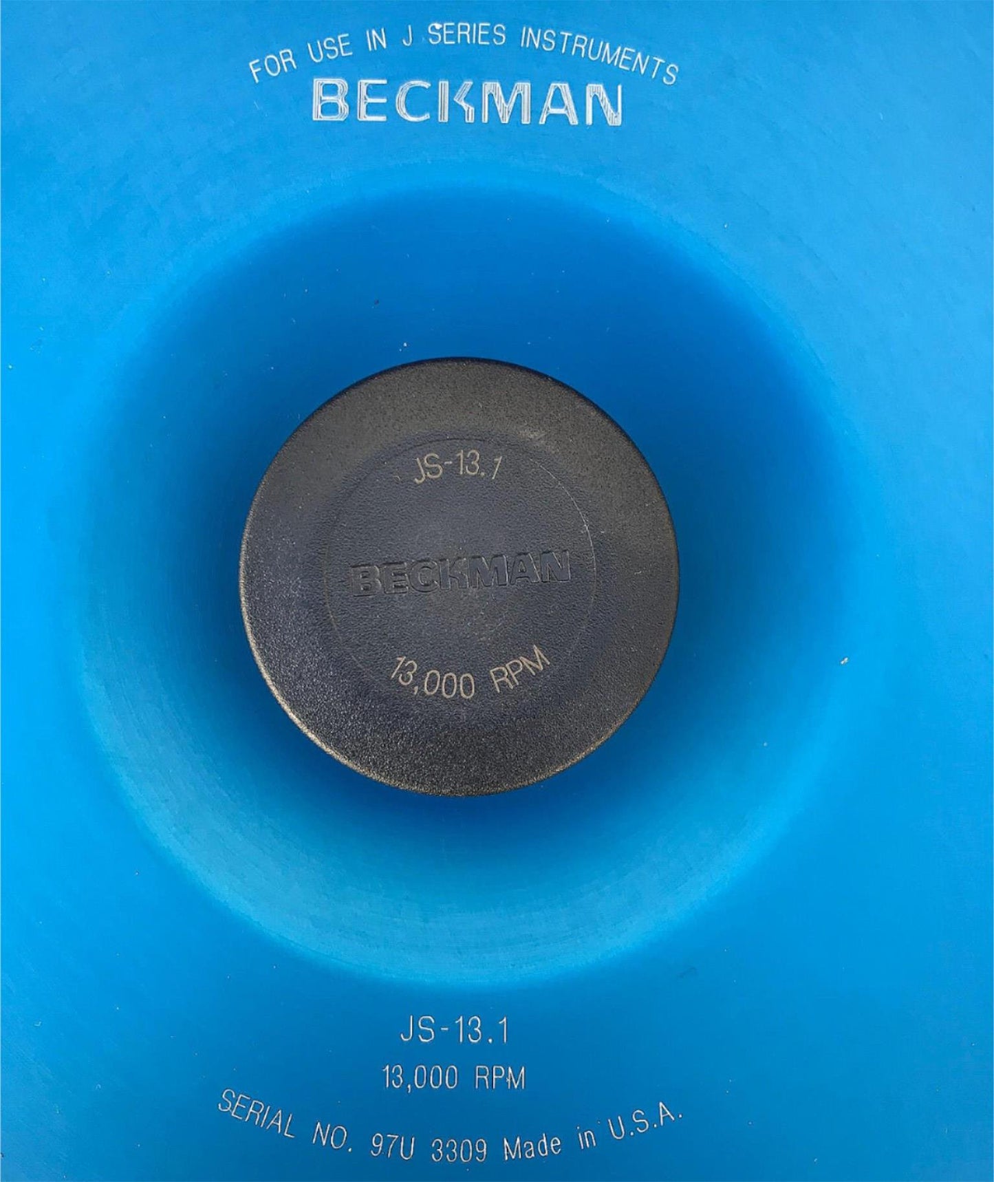 BECKMAN JS-13.1 ROTOR COULTER J2 J6 AVANTI® J CENTRIFUGE 90dayWARRANTY FREE SHIP