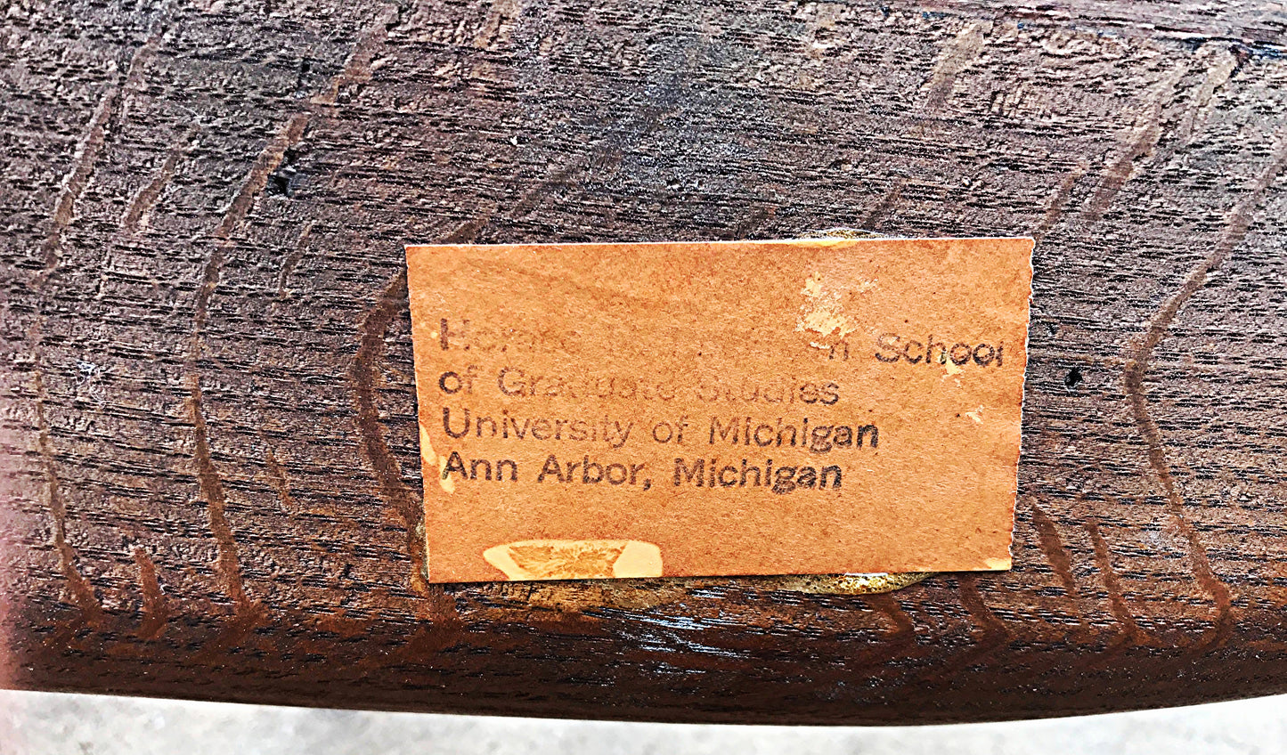 1928 1938 MARBLE & SHATTUCK Co. ANTIQUE OAK WINDSOR BENCH 6'ft x 38h FREE SHIP