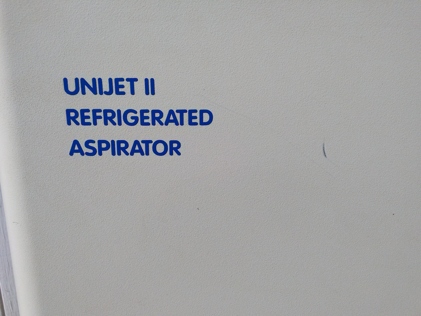 INTEGRATED SEPARATION SYSTEMS ISS-ENPROTECH UNIJET II REFRIGERATED ASPIRATOR