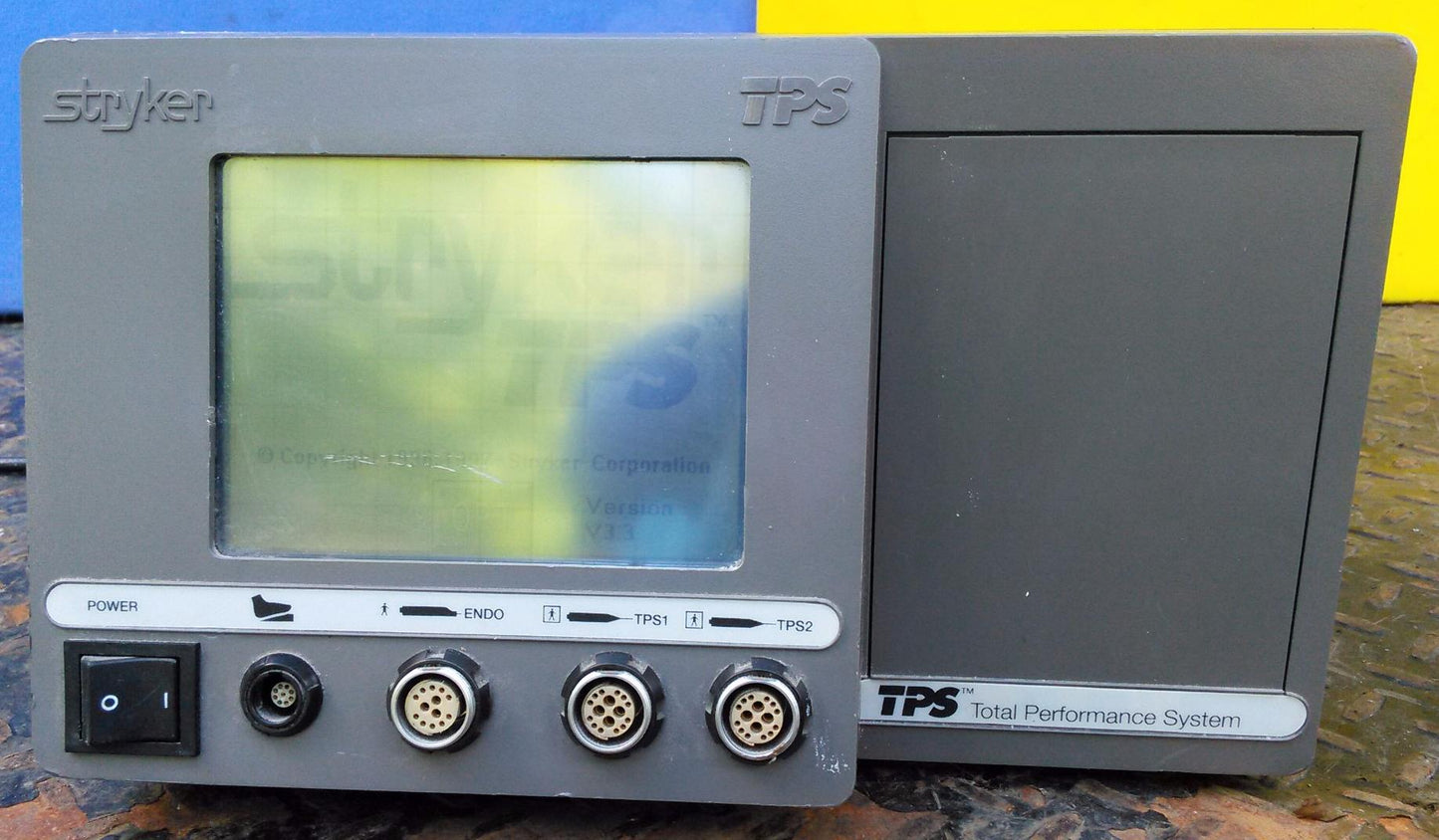 STRYKER TPS CONSOLE TOTAL PERFORMANCE SYSTEM TOUCH SCREEN Rev.3.3 SHAVER