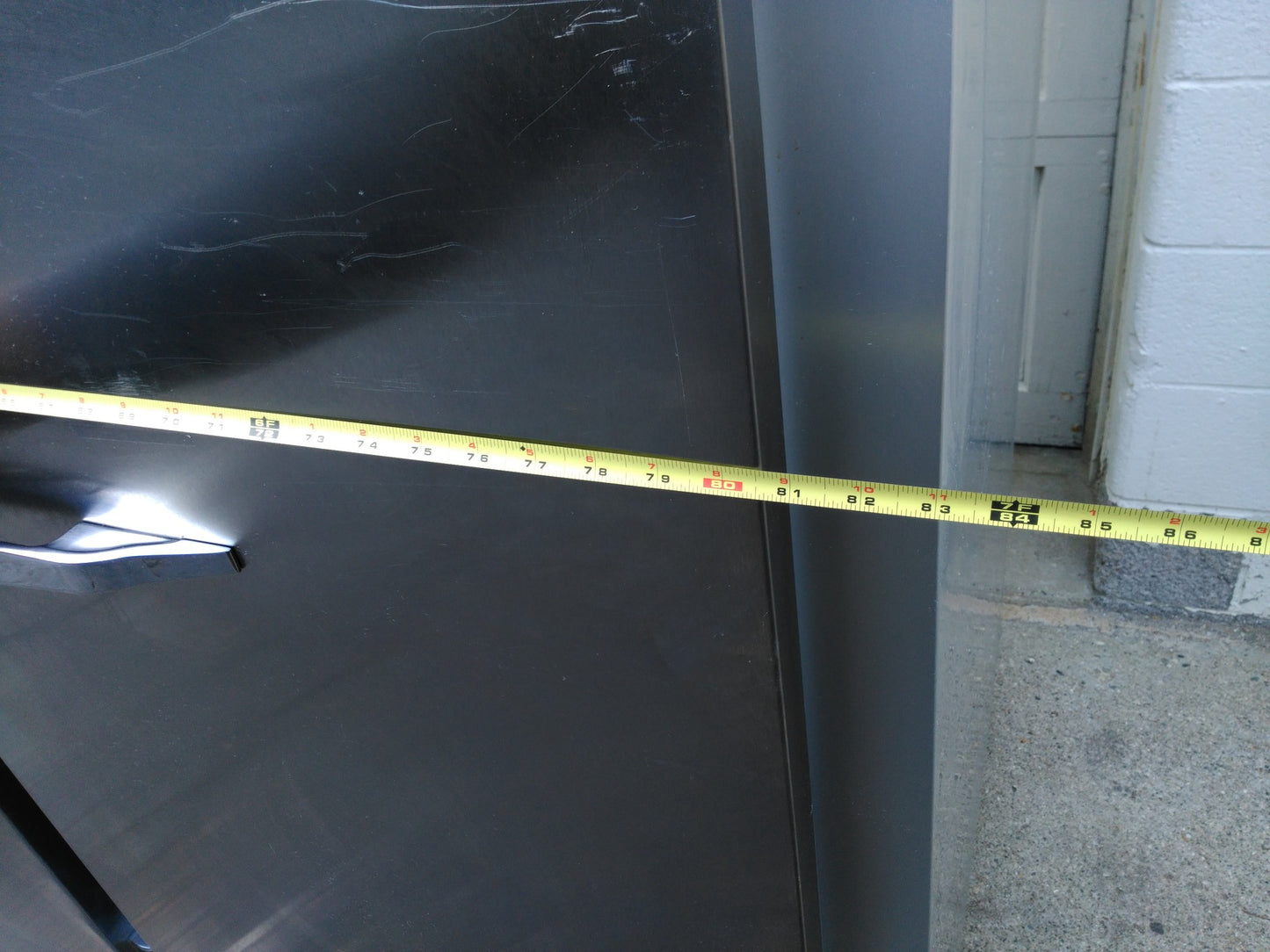 McCALL MANITOWOC KOOLAIRE REFRIGERATOR 4-40KR-3C THREE SECTION REACH IN COOLER