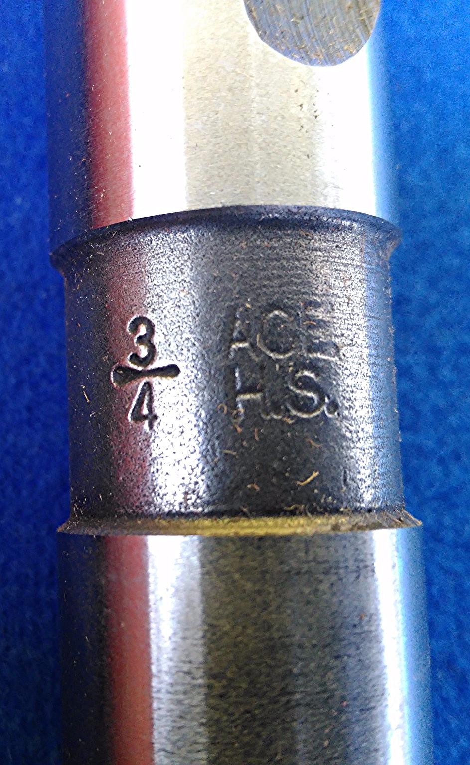 ACE 3/4 HIGH SPEED TAPER LENGTH DRILL ORIGINAL BOX MADE IN THE USA FREE SHIP