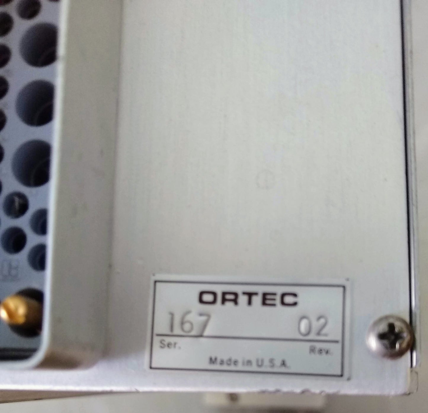 100% WORKING EG&G ORTEC 484 SCALER PHOTON COUNTER NIM BIN MODULE FREE SHIPPING