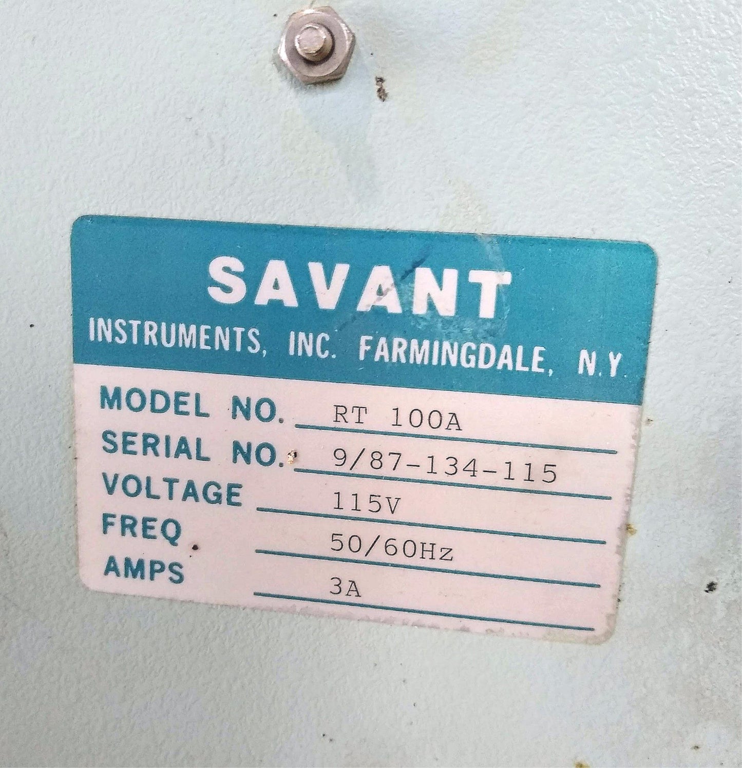 SAVANT INSTRUMENTS REFRIGERATED CONDENSATION RT 100A TRAP FREE SHIPPING