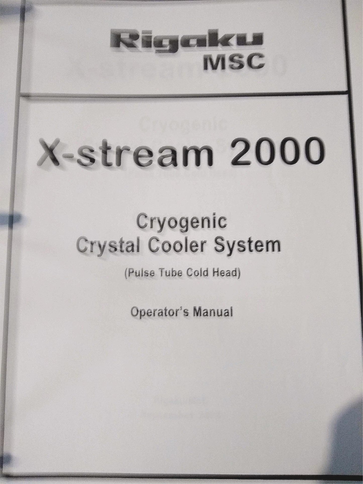 RIGAKU PEAK X-STREAM 2000 NG20NA NITROGEN GENERATOR CRYOGENIC 90DAYWARR FREESHIP