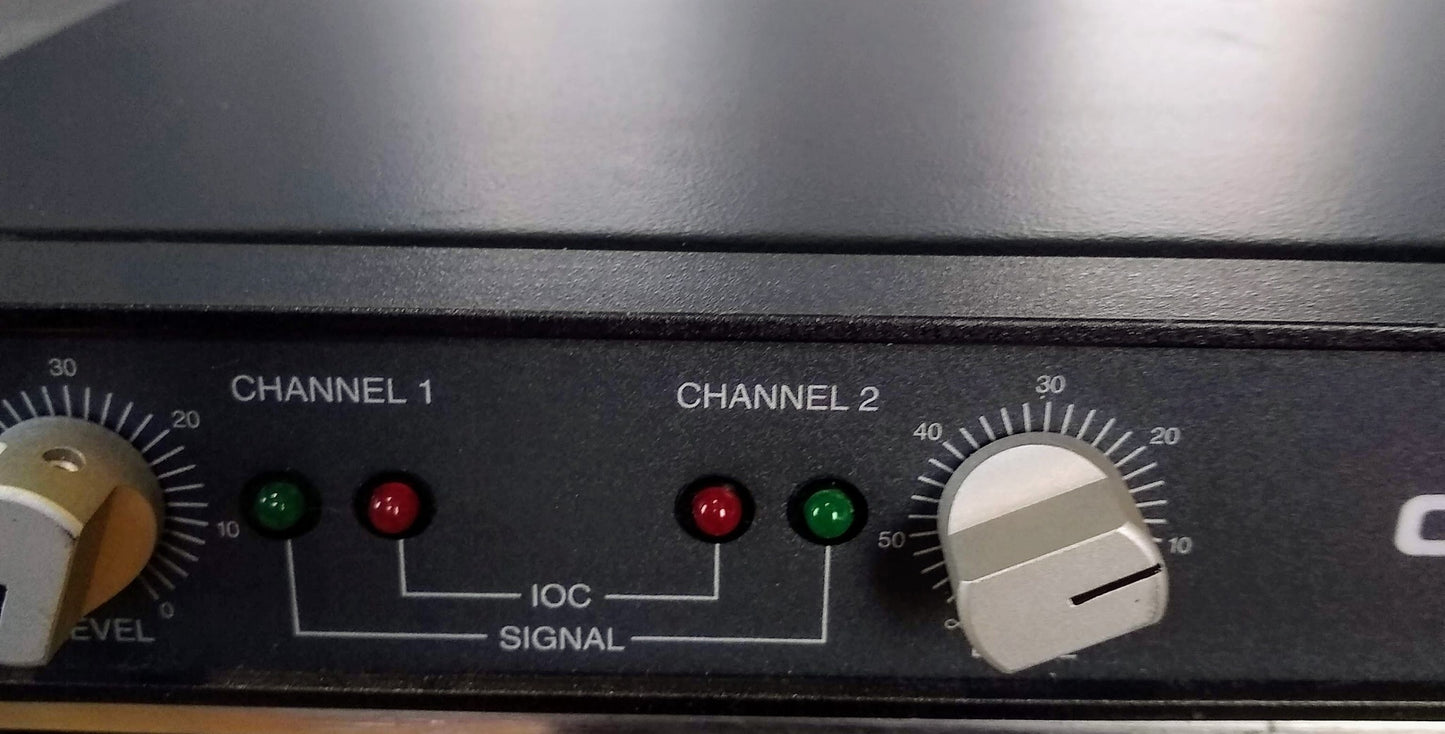 CROWN D45-A STEREO POWER AMPLIFIER 40W PER CHANNEL 8 OHMS AMPLIFIER FREE SHIP