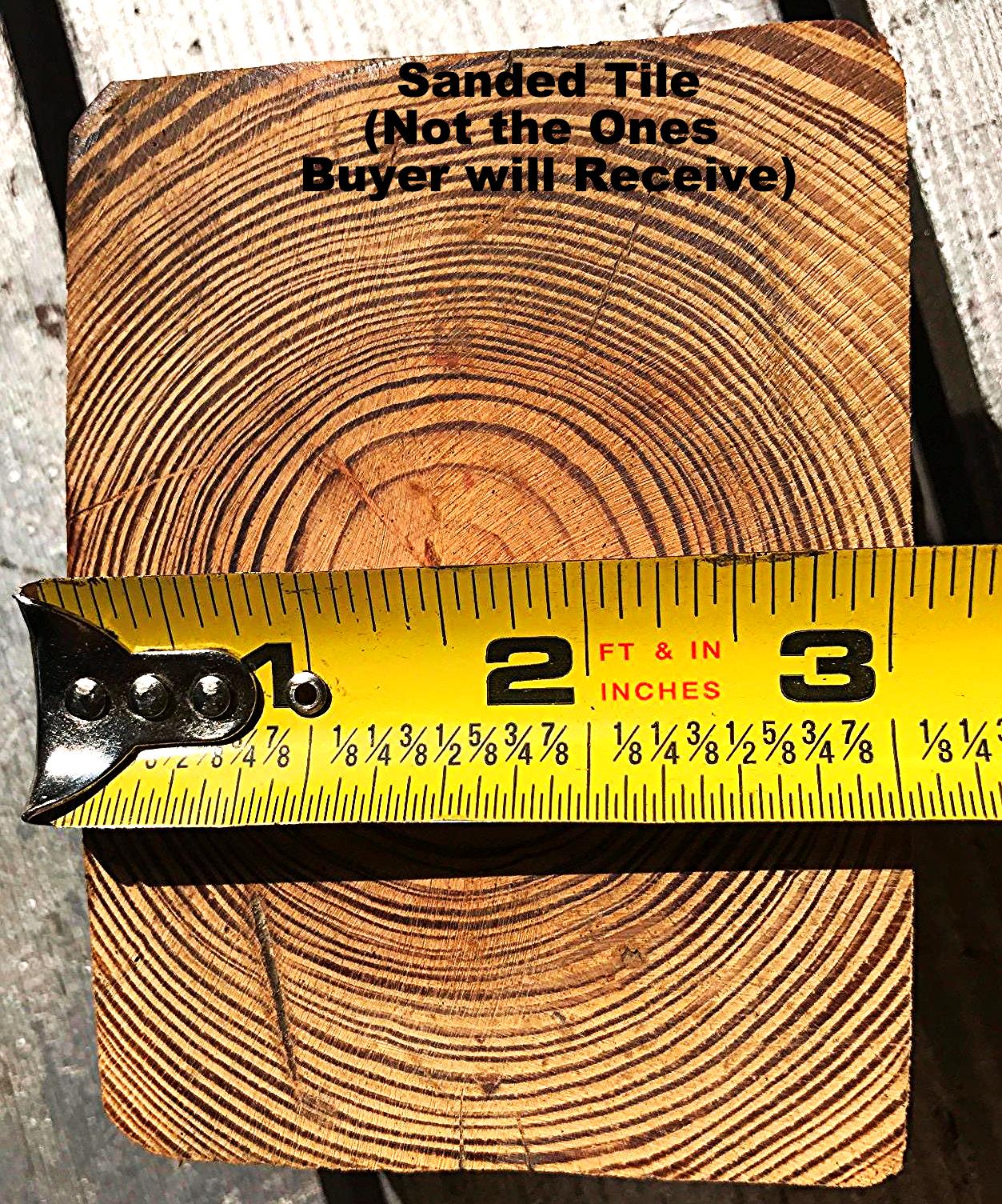 1 Lot Early 1900s VINTAGE ART NOUVEAU INDUSTRIAL URBAN MODERN OLD PINE WOOD TILE