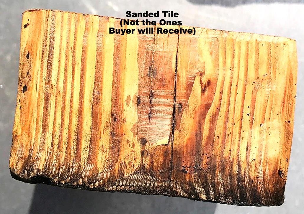 1 Lot Early 1900s ARCHITECTURAL ART INDUSTRIAL URBAN MODERN YELLOW OLD PINE TILE