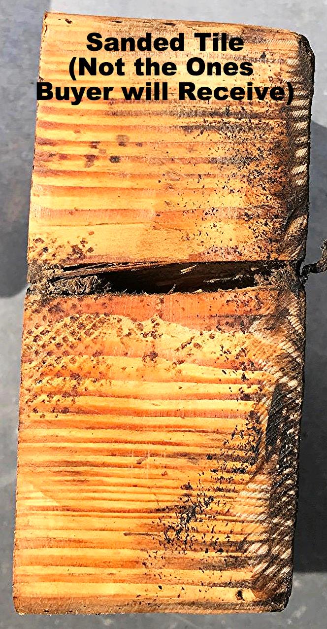 1 Lot Early 1900s ARCHITECTURAL ART INDUSTRIAL URBAN MODERN YELLOW OLD PINE TILE