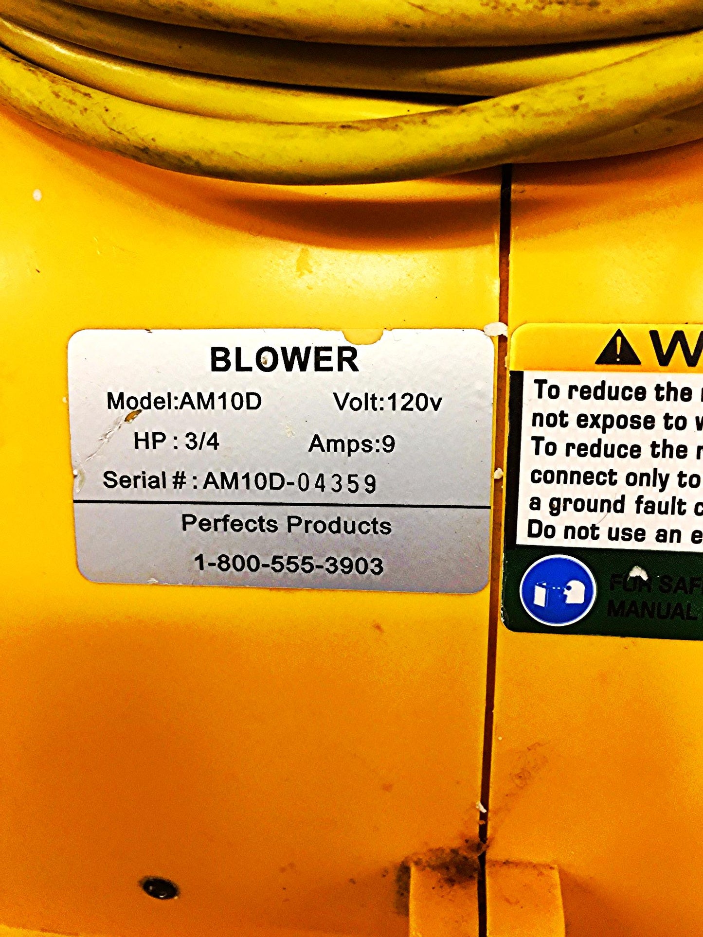 THE PERFECT AIR MOVER AM 10D