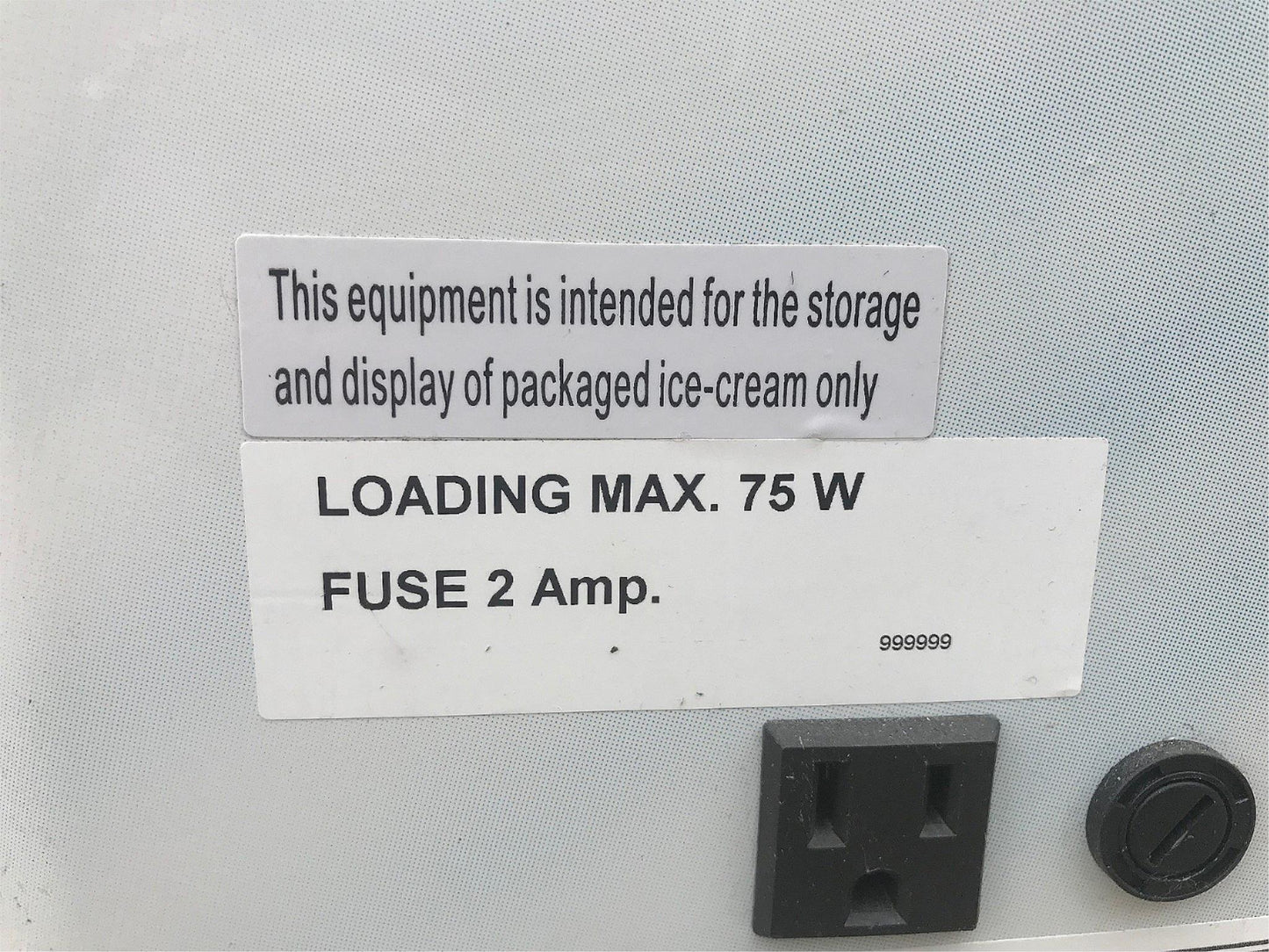 AHT RIO S125 GLASS DOOR ICE CREAM DISPLAY MERCHANDISER FREEZER 100%TESTFREESHIP