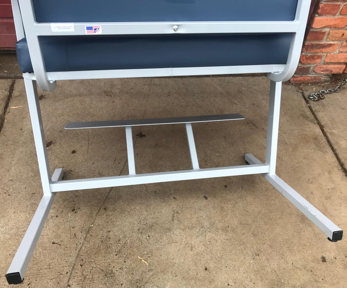 BARIATRIC PHLEBOTOMY BLOOD DRAW CHAIR CUSTOM COMFORT MEDTEK FOOT REST FREE SHIP