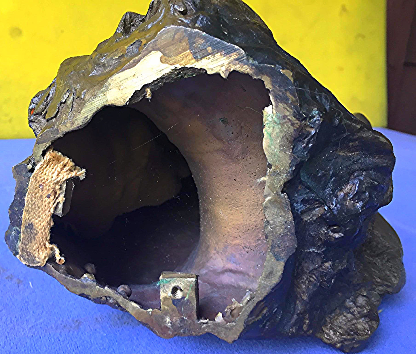 DIETRICK HELMS 1999 BRONZE SCULPTURE ART WORLD FAMOUS ARTIST DOCUMENTA FREE SHIP