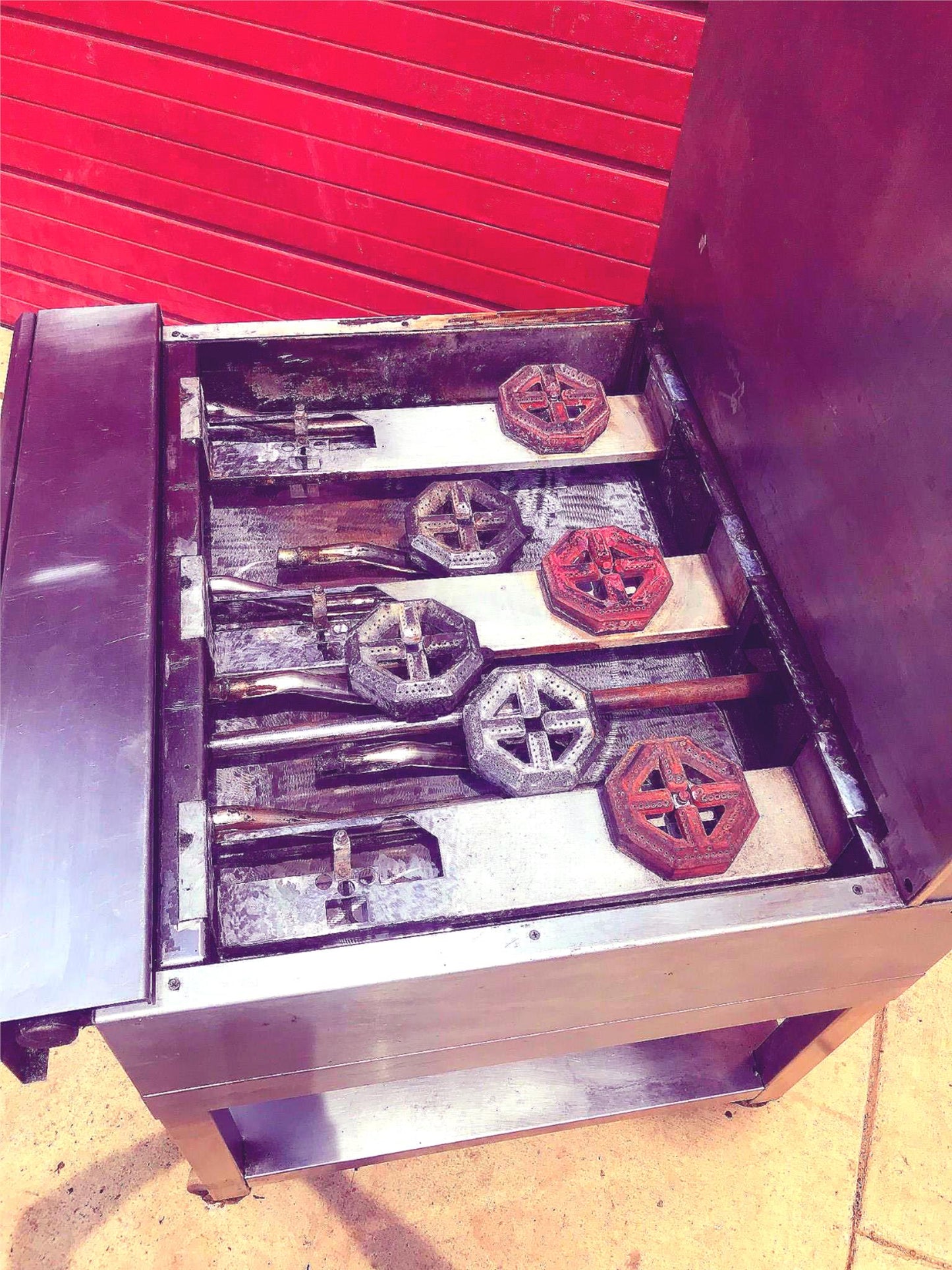 GARLAND US RANGE NATURAL GAS MODEL C0836-15M FRENCH TOP FREE BUSINESS USA SHIP