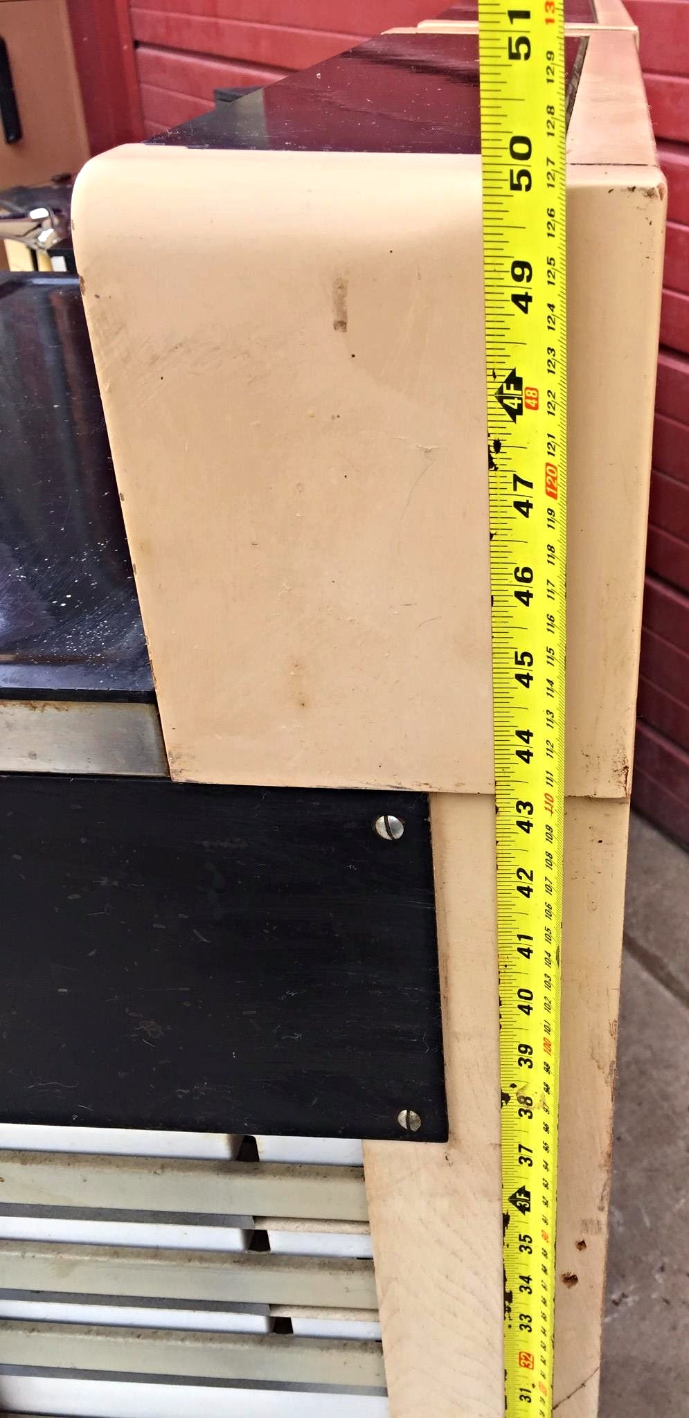 Vintage RITTER DENTAL CHAIR CABINET EQUIPMENT FAUCET MOLD MILK GLASS FREE SHIP