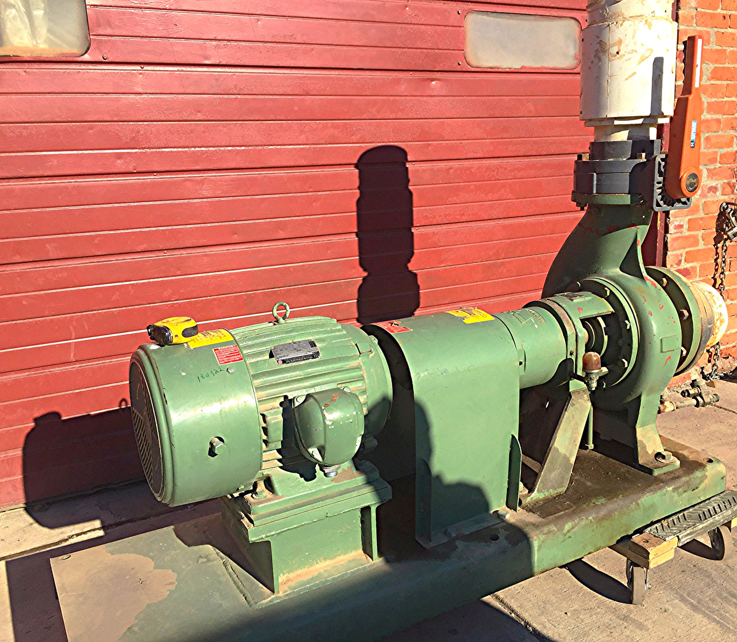 WORTHINGTON 15HP DLINE Model 1011 Size 8 x 6 x 11 WATER PUMP HAYWARD FREE SHIP