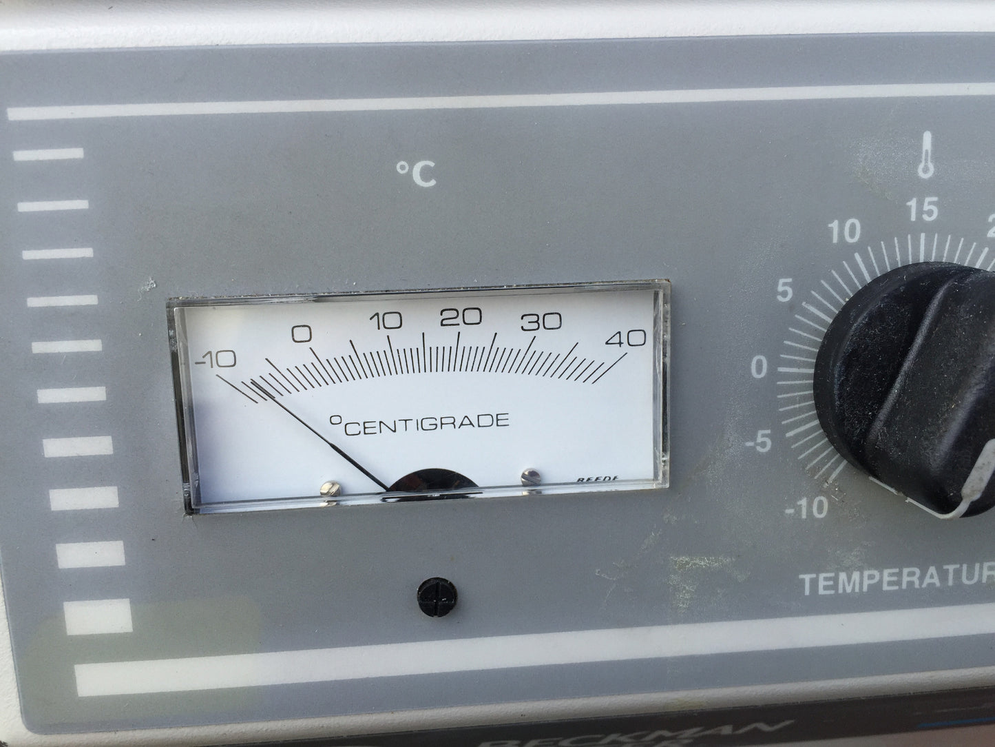 BECKMAN COULTER ALLEGRA R6 CENTRIFUGE w/ GH-3.8 Rotor & Buckets