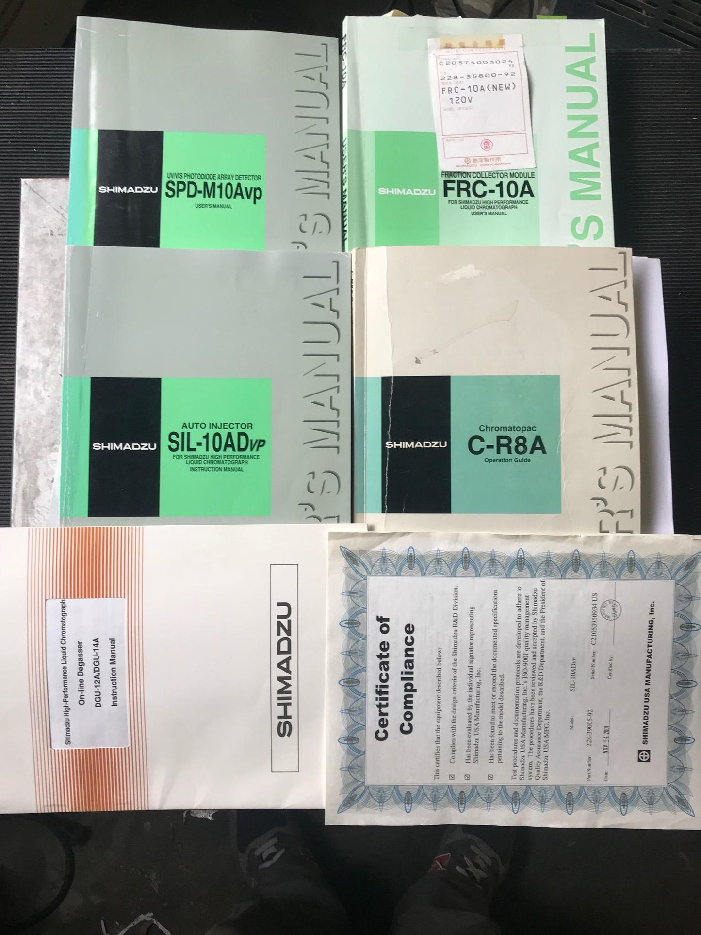 SHIMATZU SPD-M10A SCL-10A FRC-10A LAB HPLC GAS CHROMATOGRAPH SYSTEM FREESHIP