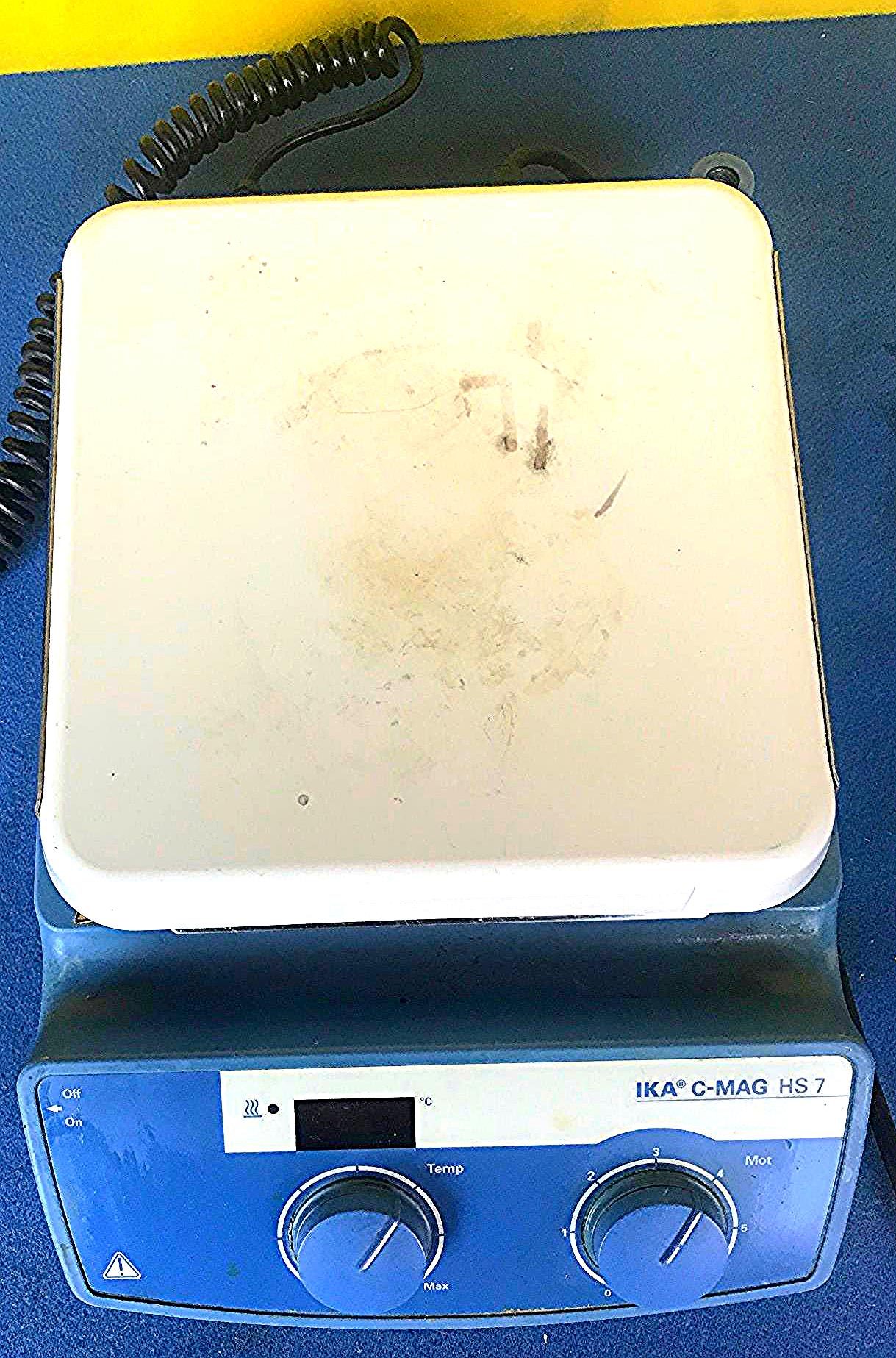 IKA ETS-D4 C-MAG HS7 HOT PLATE MAGNETIC STIRRER FREE SHIP