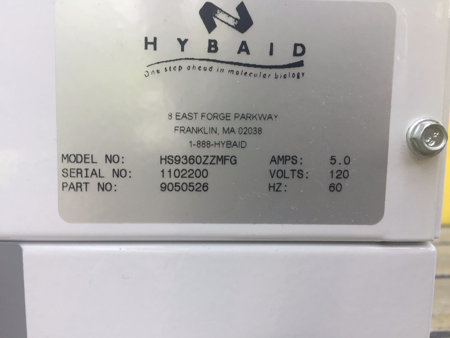 VWR THERMO HYBAID HS9360 Shake 'n' Stack HYBRIDIZATION OVEN WATCH VIDEO FREESHIP