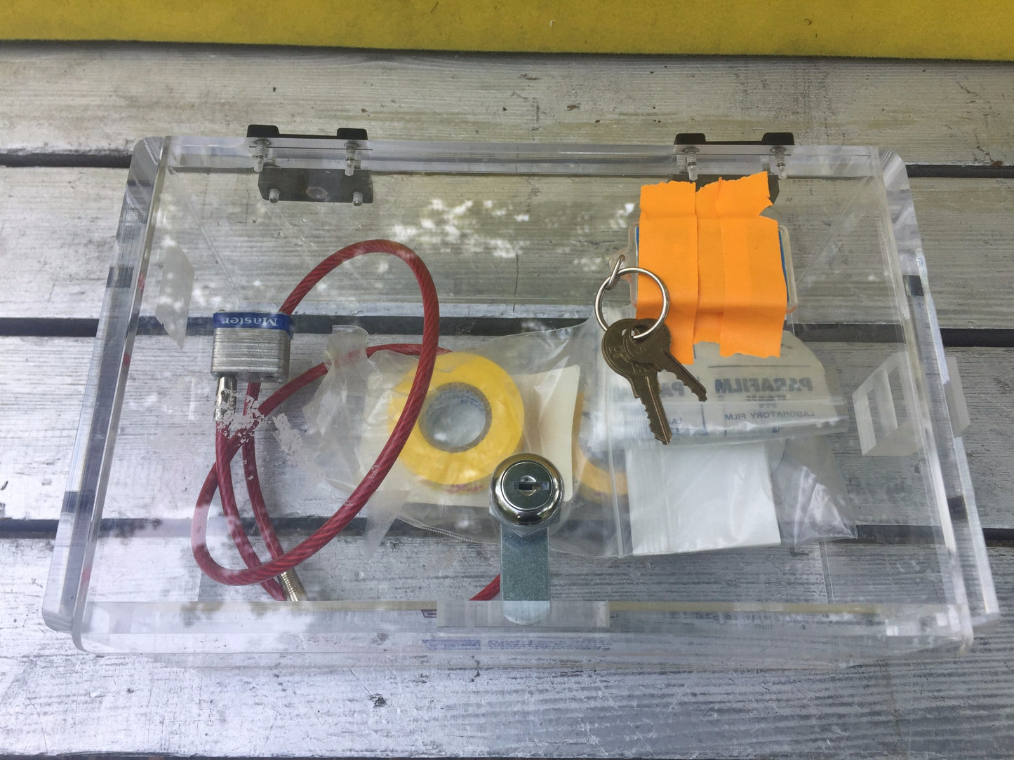 RPI RADIATION PROTECTION RAD-LOCK BOX tm 11x7x5" PLUS EXTRAS DENTAL FREE SHIP