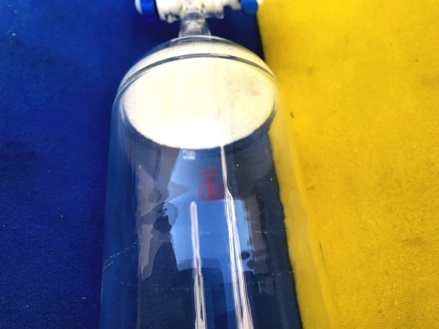 34" INCH ACE CHEMGLASS 2000ML / 2L RESERVOIR STOPCOCK FRITTED LAB GLASS FREESHIP
