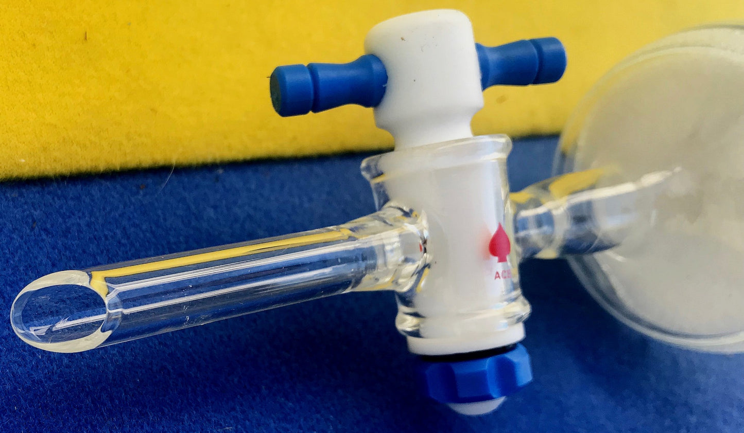34" INCH ACE CHEMGLASS 2000ML / 2L RESERVOIR STOPCOCK FRITTED LAB GLASS FREESHIP
