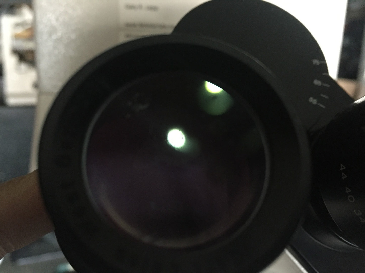 ZEISS AXIOPHOT FLUORESCENCE POLARIZED FILTER MICROSCOPE PULNIX TM-745 CAMERA