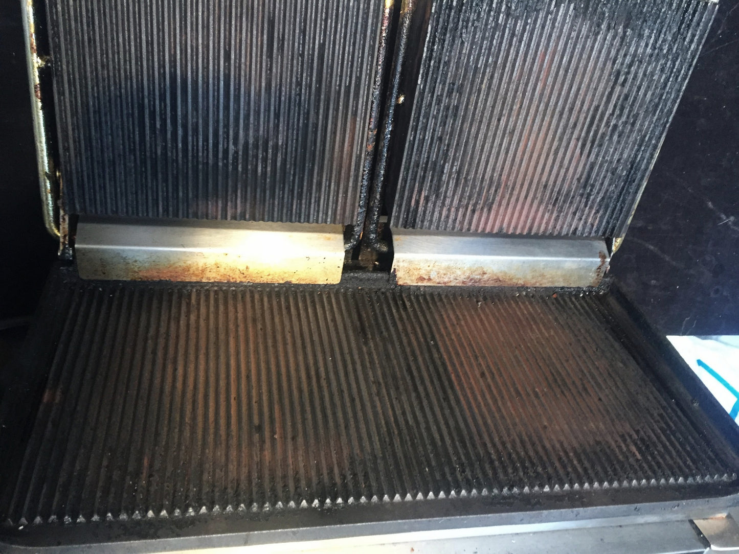 EQUIPEX SODIR MAJESTIC W/TM GROOVED DOUBLE PANINI COMBO GRILL FREE SHIPPING