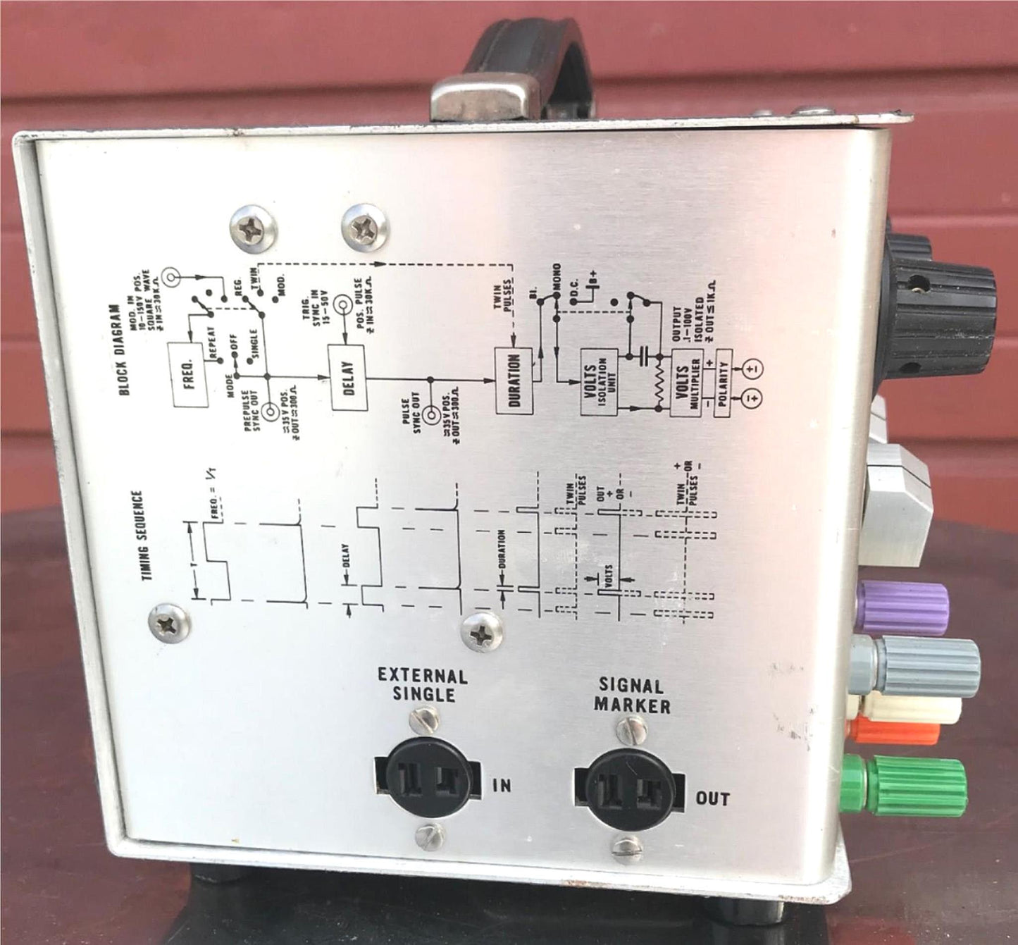 GRASS SD9B NERVE STIMULATOR NEUROLOGY 100% WORKING WATCH VIDEO FREE SHIP